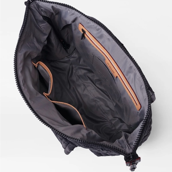 MZ Wallace Medium Sutton Quilted Black Shoulder Bag - Picture 3 of 12